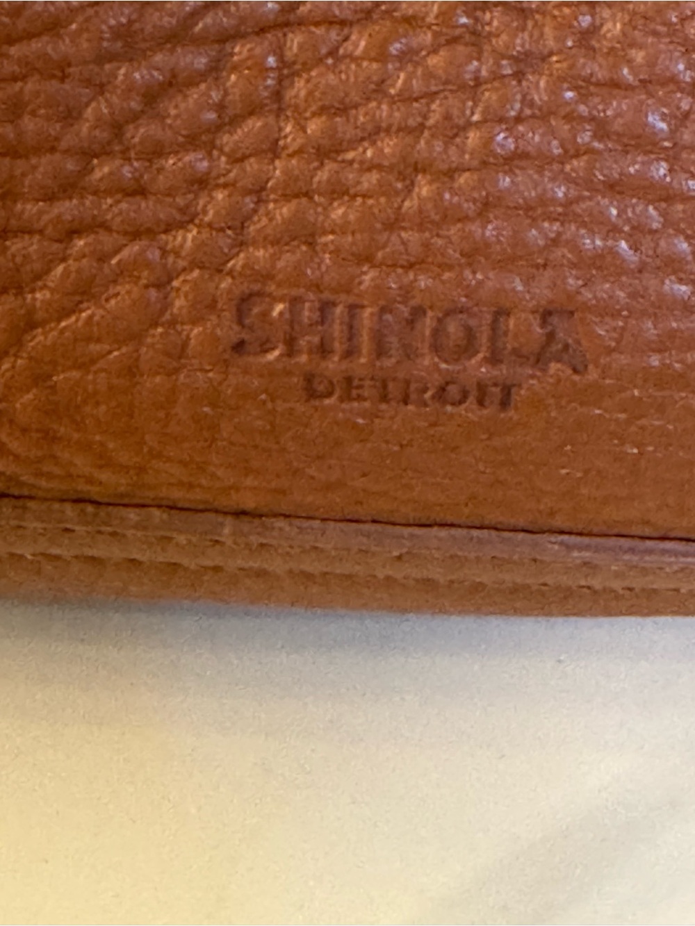 🤎 SHINOLA DETROIT RUNWELL TAN LEATHER TOTE! - Picture 8 of 14